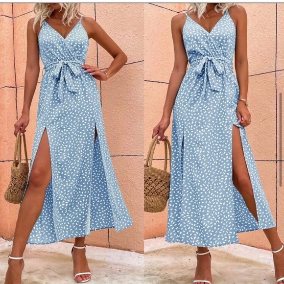 Boho ditsy floral cami dress - Picture 3 of 3